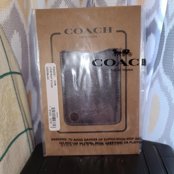 Rare Find … New — Coach Cell Phone Card Case (Unisex) - Picture 7 of 8